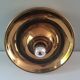 Italian brass wall lamp, diam. 39 cm