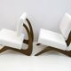 Pair of Adrian Pearsall Midcentury Walnut Lounge Chairs for Craft Associate
