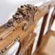 Banc de style néoclassique sculpté de lyres sur le dossier - 20e siècle
