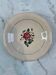 Large deep plate Sarreguemines Vosges