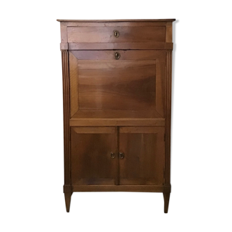 19th-century walnut writing desk