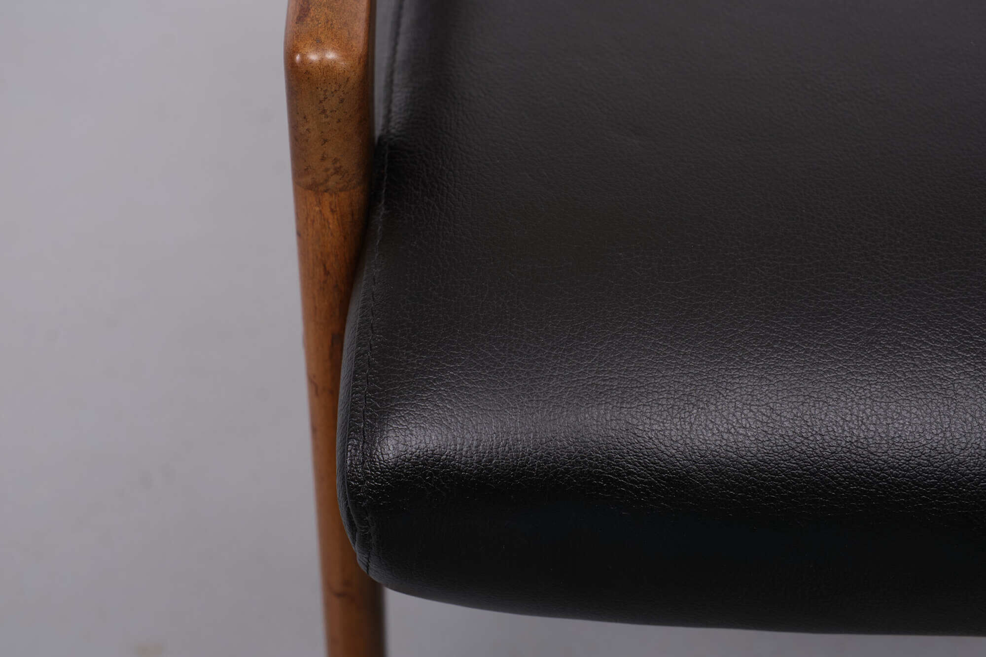 Vintage teak foot stool, scandinavian, 1960s