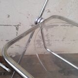 Series of 3 chairs model "plia" by Giancarlo Piretti by Castelli