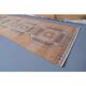 Vintage Orange Natural Turkish Hand-Knotted Runner 80x329