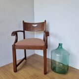 Oak office chair from the 1950s.