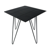 Black metal vintage side table