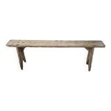 Old farm bench