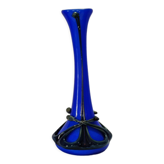 Blue vase J.M Operto