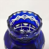 Vintage italian blue vase by Creart, 1960s