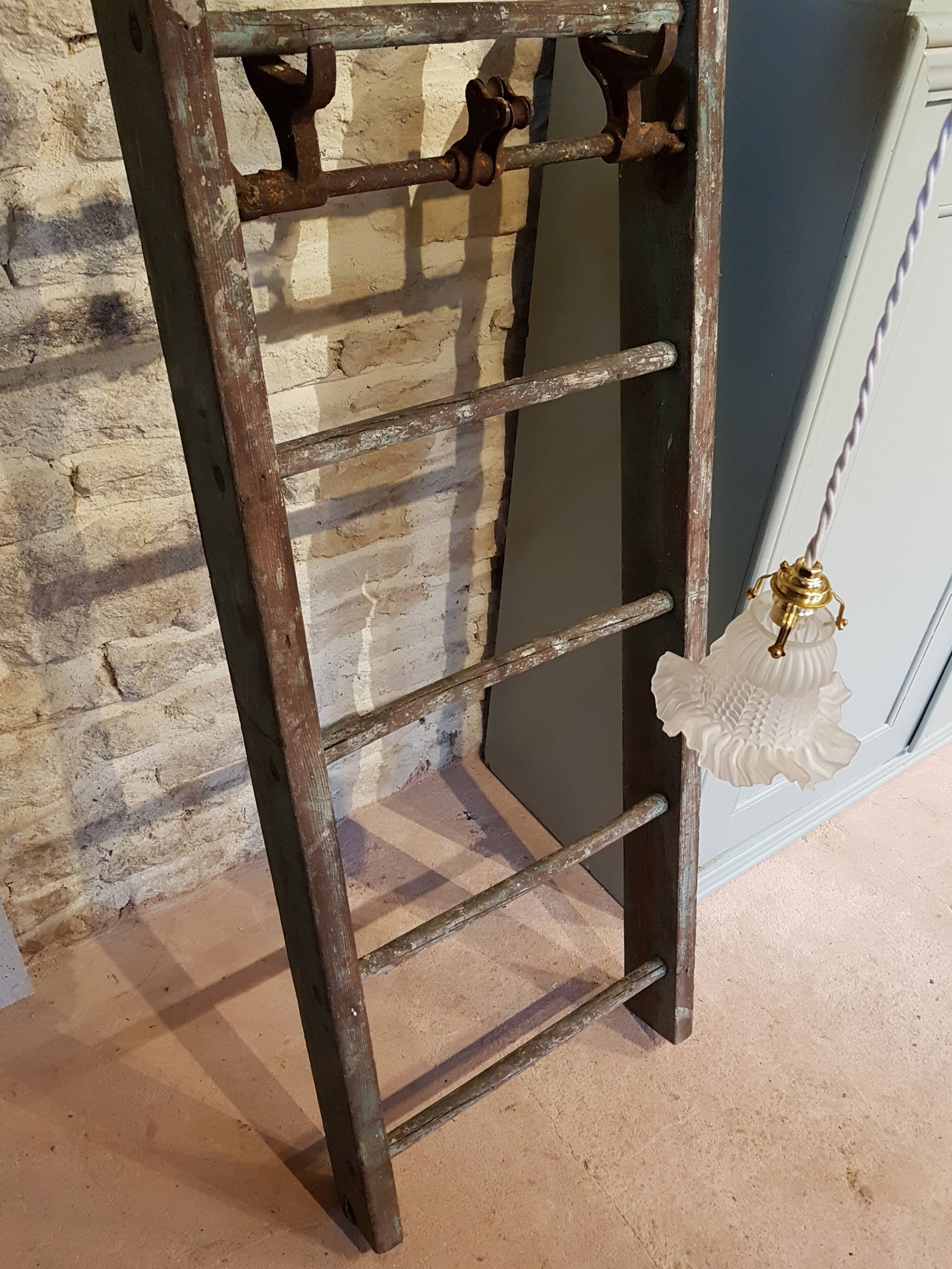 Former large scale wooden to the green patina