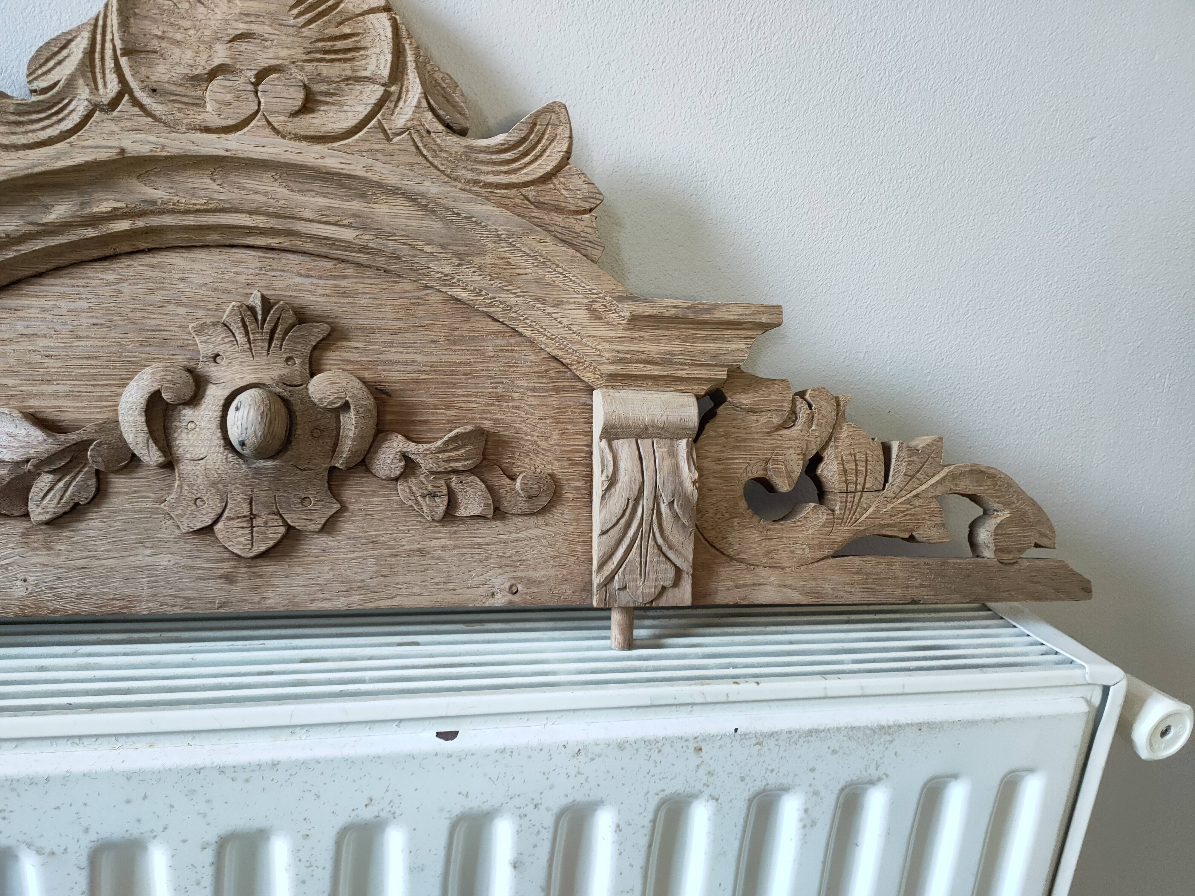 ancient oak pediment