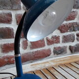 70's blue NARVA VEB desk lamp