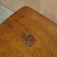 Antique Spanish Primitive Bench with Three Legs, 18th Century