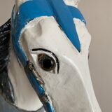 Old wooden horse