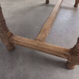 Oak farm table 158 cm