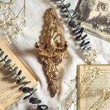 Solid brass coat hook