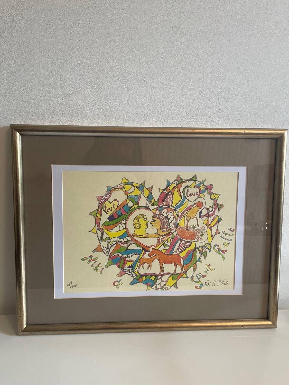 Lithograph Niki de Saint Phalle