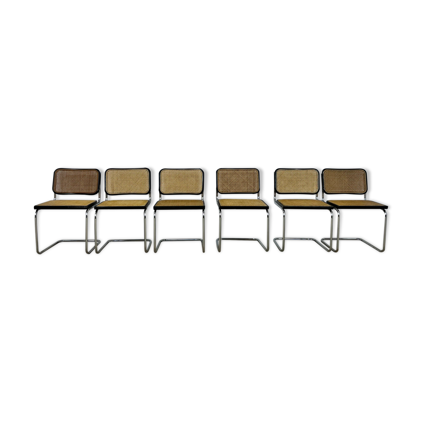 Dinning Style Chairs B32 By Marcel Breuer set6