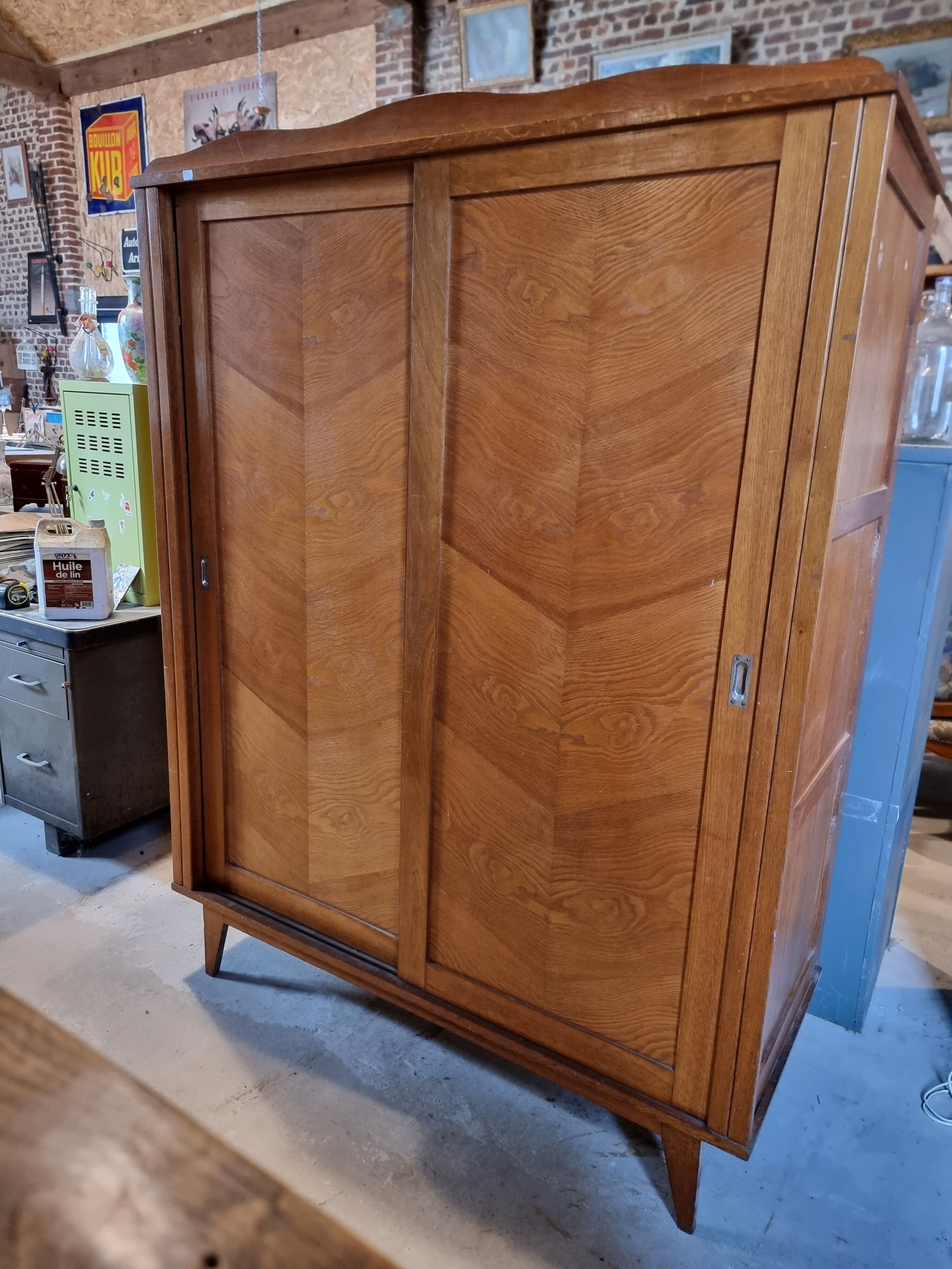 Armoire penderie vintage