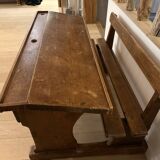 Oak school desk