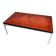Glass coffee table by Jean René Talopp, 1970s