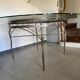 Table ronde en verre