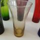 6 verres colorés