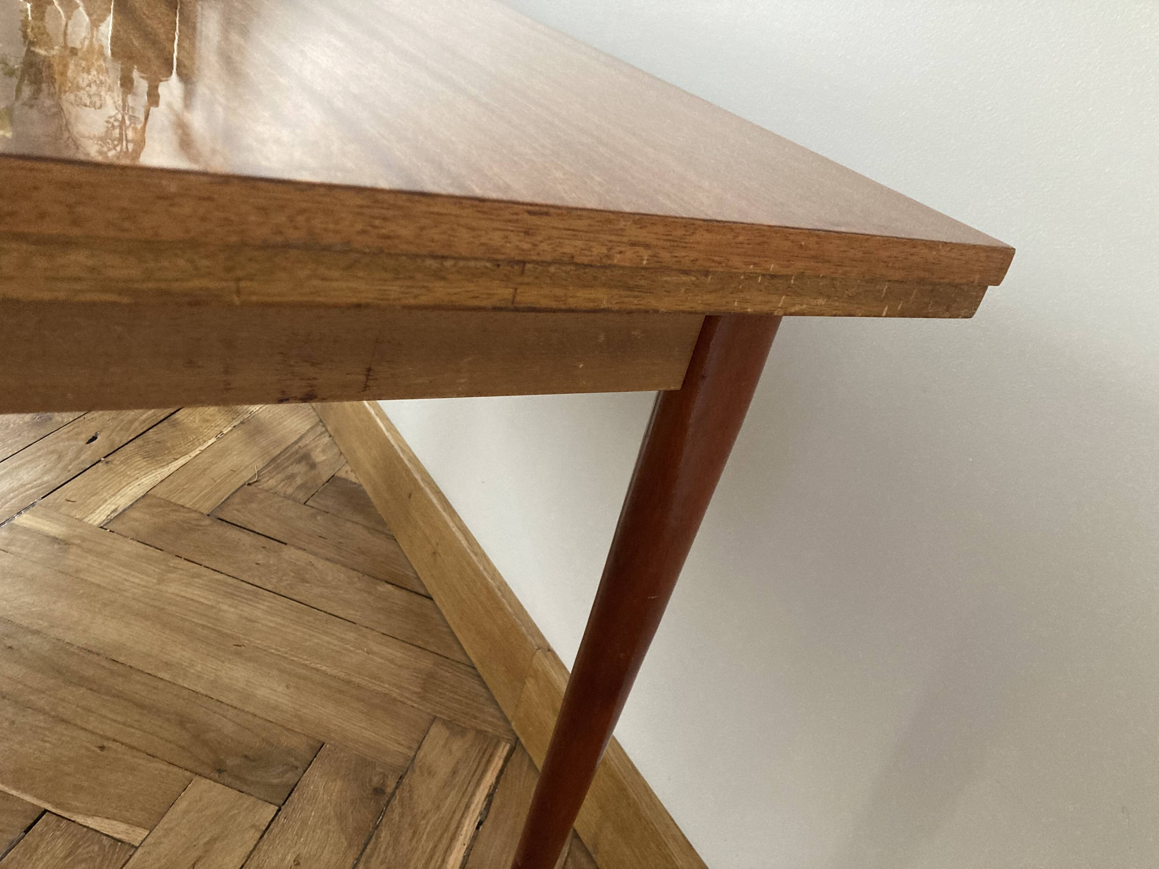 Scandinavian-style rectangular table