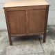 Ancienne commode trois tiroirs en chêne brut
