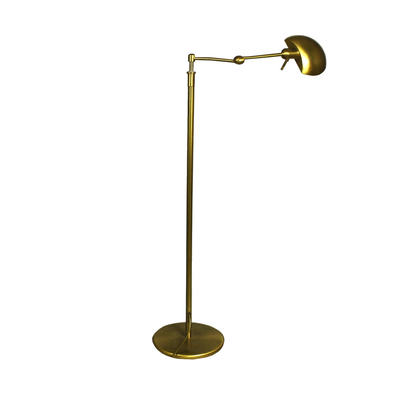 Brass Floor Lamp from Holtkötter Leuchten, 1980s