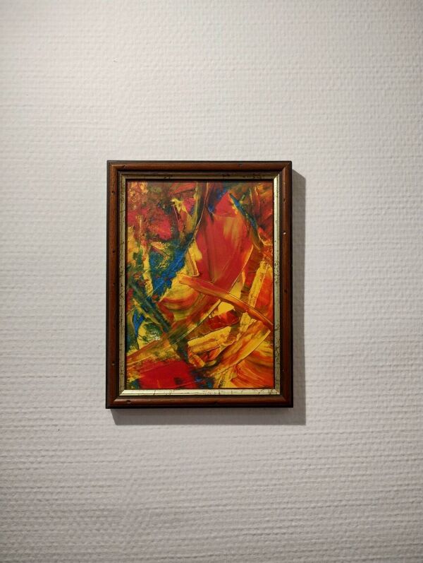 Petite peinture abstraite