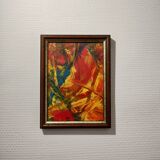 Small abstract painting
