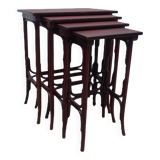 Four Thonet nesting tables.
