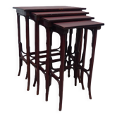 Four Thonet nesting tables.