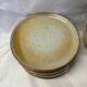Set of 9 marsh sandstone dessert plates