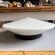 Large circular ceiling light Space Age