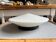 Large circular ceiling light Space Age