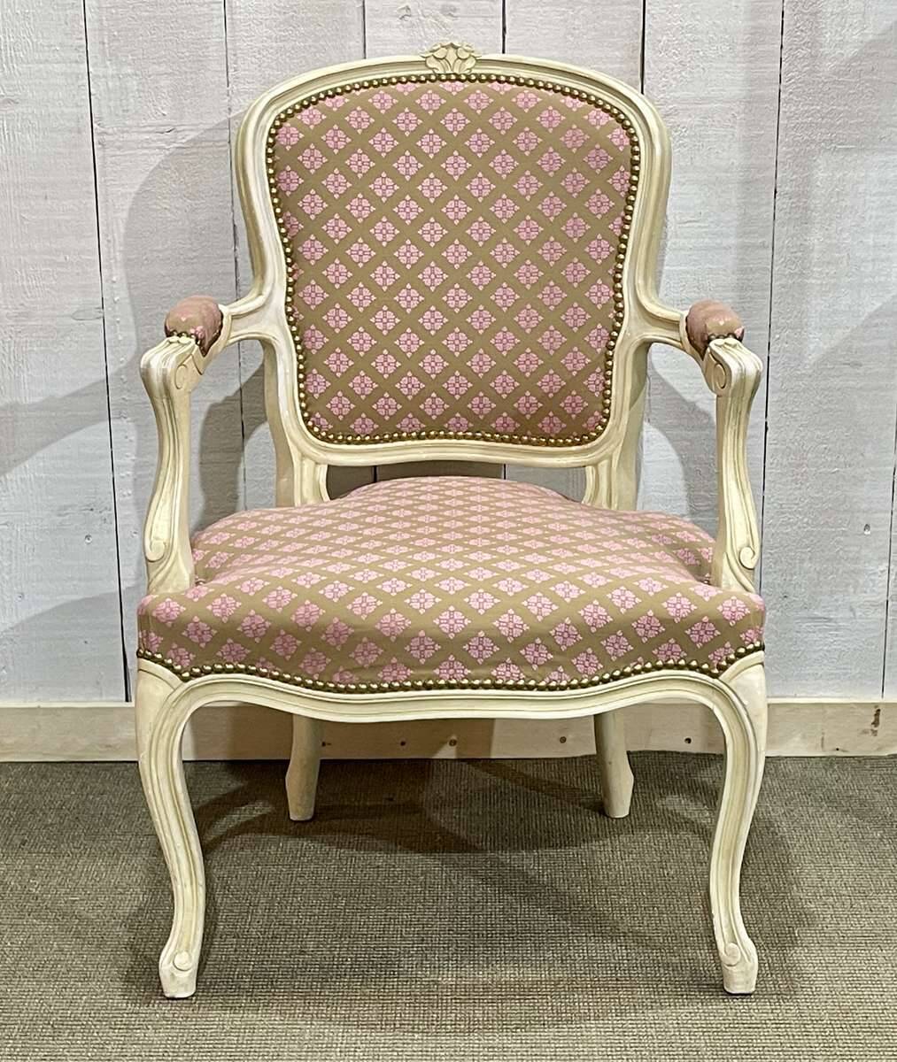 Louis XV style armchair, work from the 70s