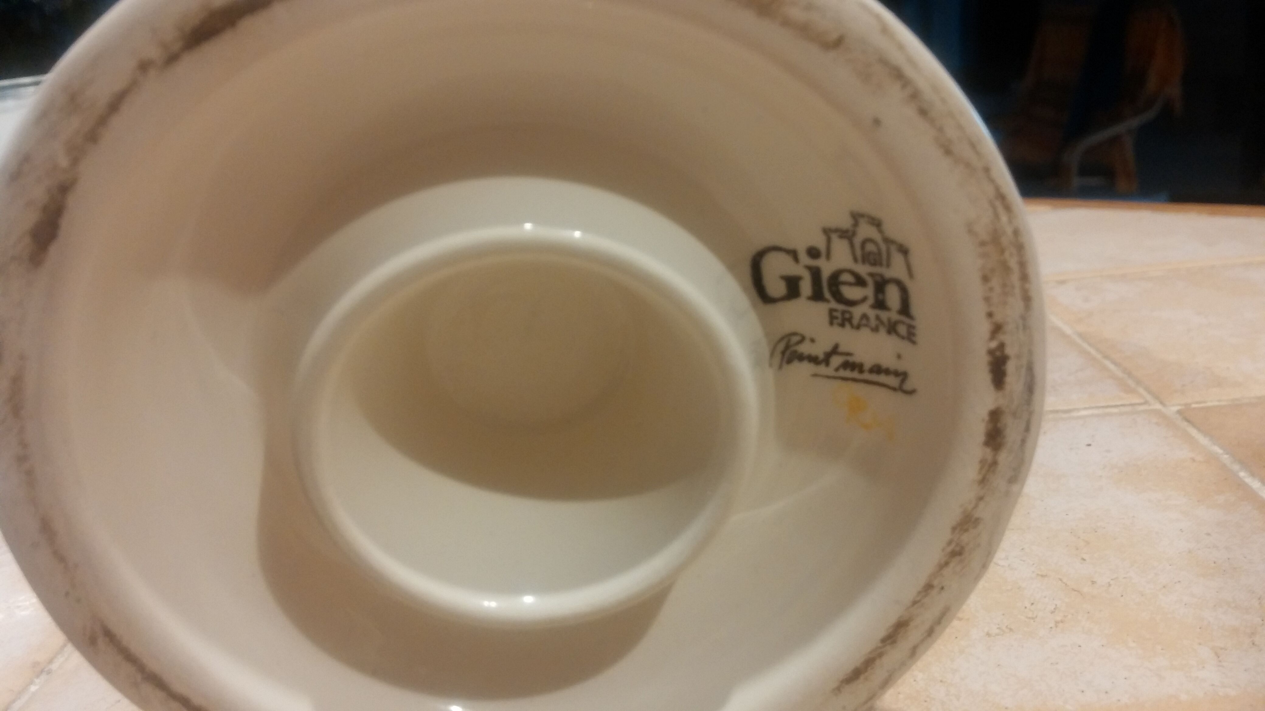Vase à anses en faïence de Gien