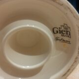 Vase with handles in Gien earthenware
