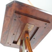 Art nouveau wooden table/ lira, 1910's.
