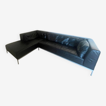 Canapé d’angle en cuir