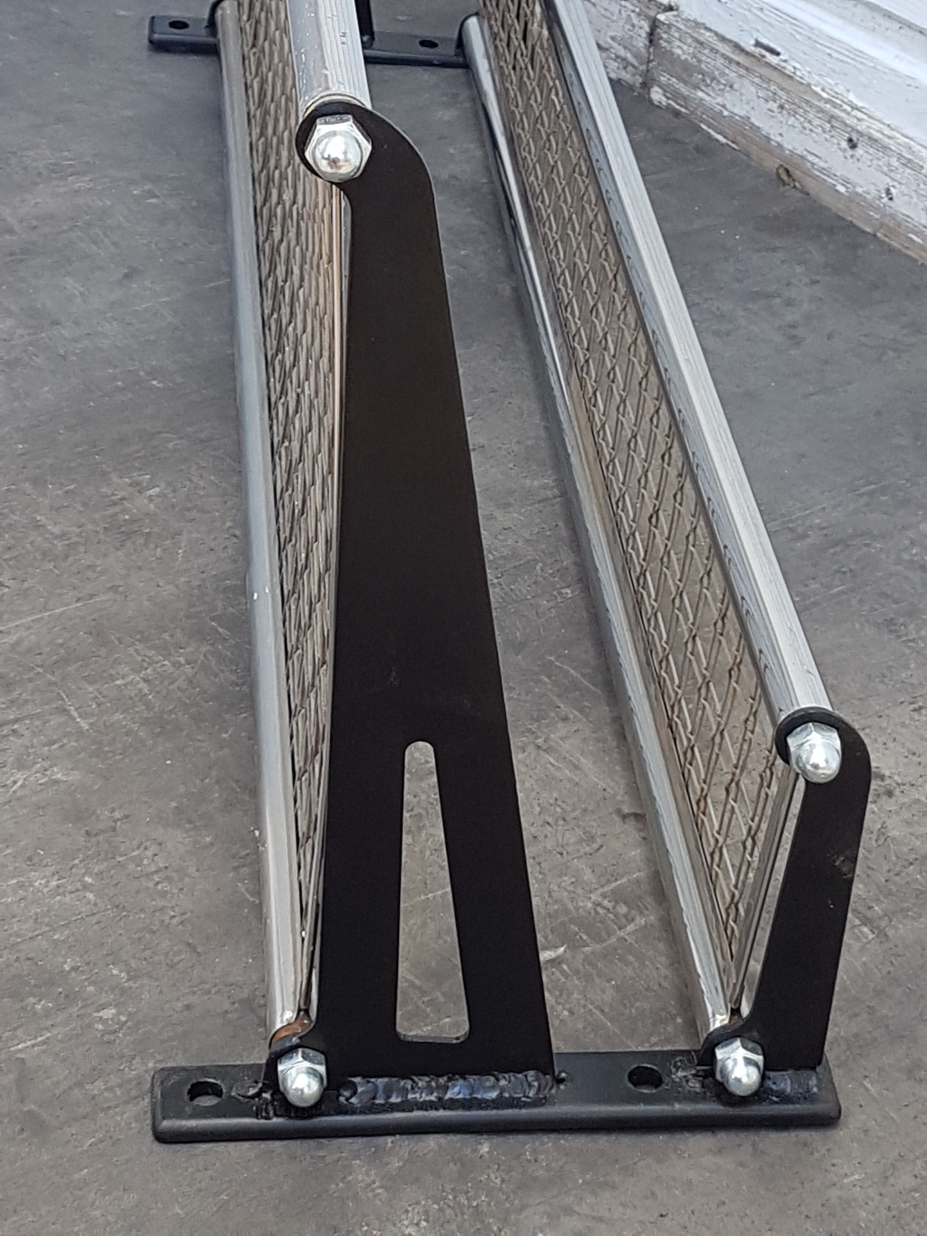 Vintage SNCF Train Baggage Rack Shelf