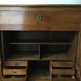 19th-century walnut writing desk