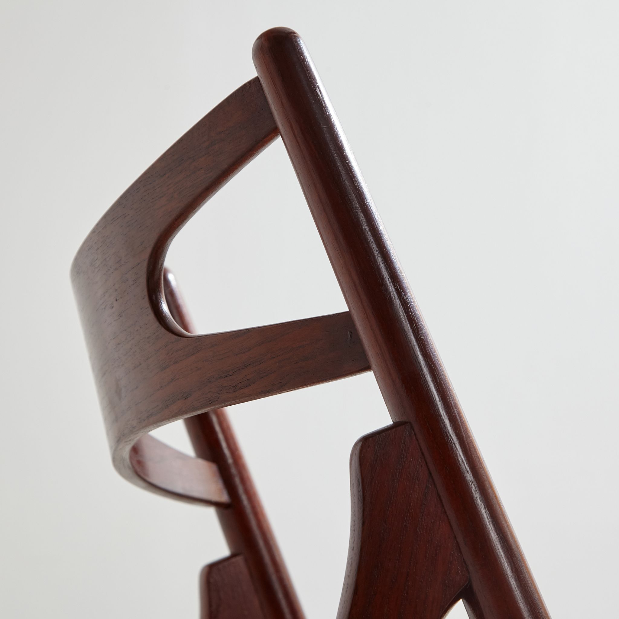 Model CH29P Sawbuck teak dining chairs by Hans J. Wegner for Carl Hansen & Søn, Set of 4
