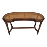 Wooden piano bench and canning