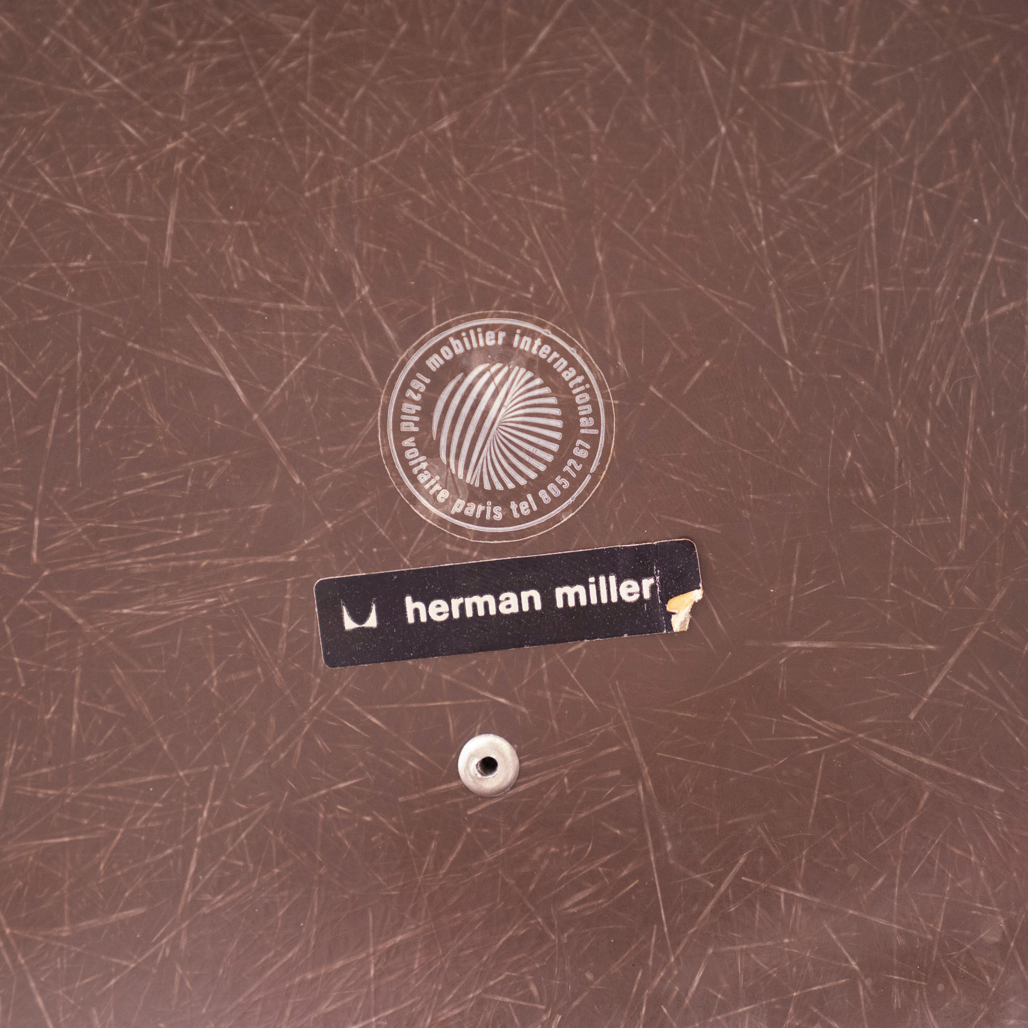 Rocking chair Seal Brown by Charles & Ray Eames - Herman Miller