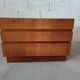 Scandinavian rosewood chest of drawers