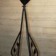 Wrought iron pendant light/chandelier