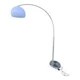 Vintage offset arc floor lamp